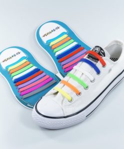 Silicone shoelaces - no tying!