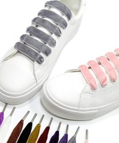 Velvet shoelaces