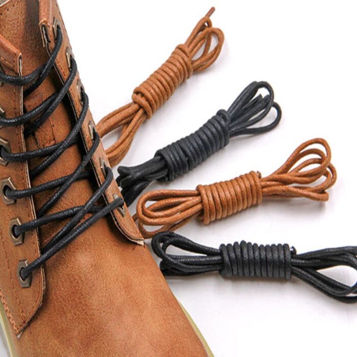 Cotton shoelaces - round - Image 2
